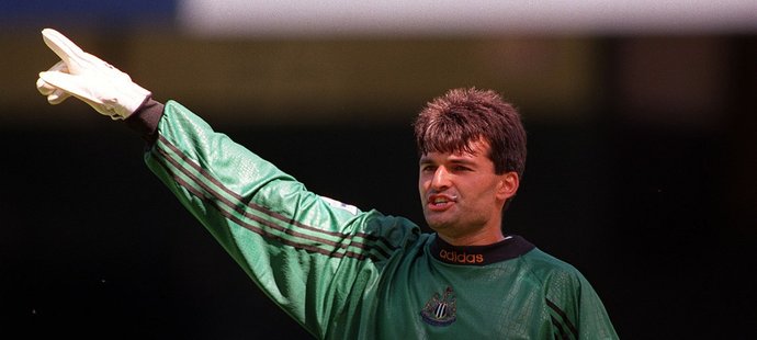 Pavel Srníček si v anglickém Newcastlu udělal výborné jméno, fanoušci ho nesmírně uznávali