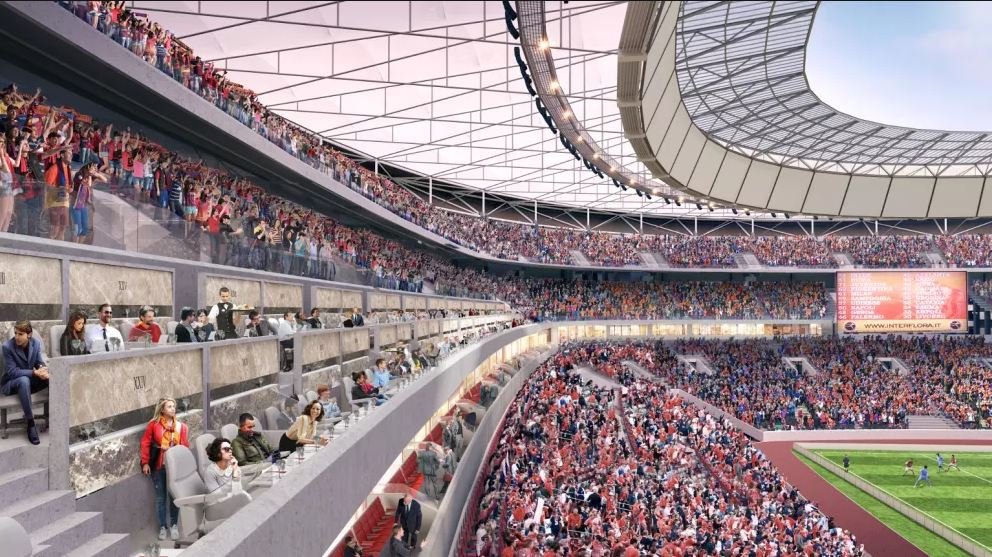 AS se v posledních pětašedesáti letech dělilo o Olympijský stadion s Laziem, městským rivalem. Teď by mělo získat vlastní domov, design arény je inspirovaný Colosseem