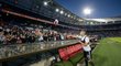 Slavný stadion De Kuip, kde nastupují fotbalisté Feyenoordu Rotterdam