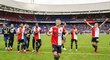 Slavný stadion De Kuip, kde nastupují fotbalisté Feyenoordu Rotterdam