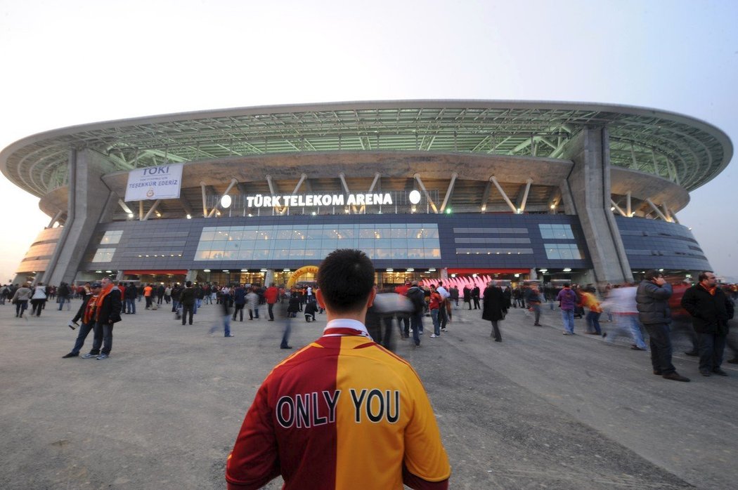 V Türk Telekom Aréně hraje své domácí zápasy turecký Galatasaray