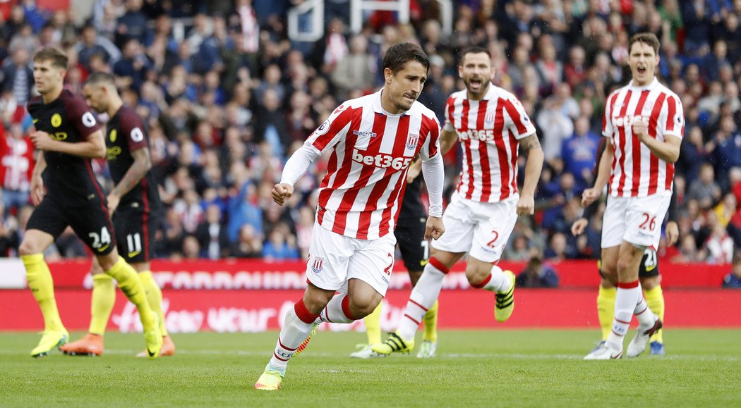 Bojan Krkič střílí góly v Premier League