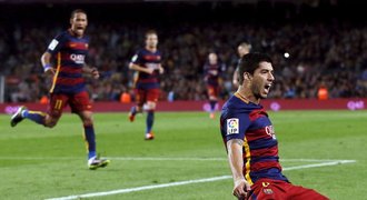 Famózní Suárez zazářil hattrickem, Barcelona stíhá vedoucí Real