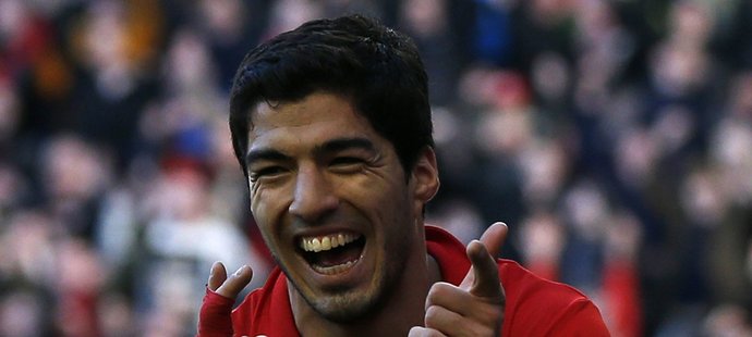 Luis Suárez, jednoznačně nejlepší útočník Liverpoolu