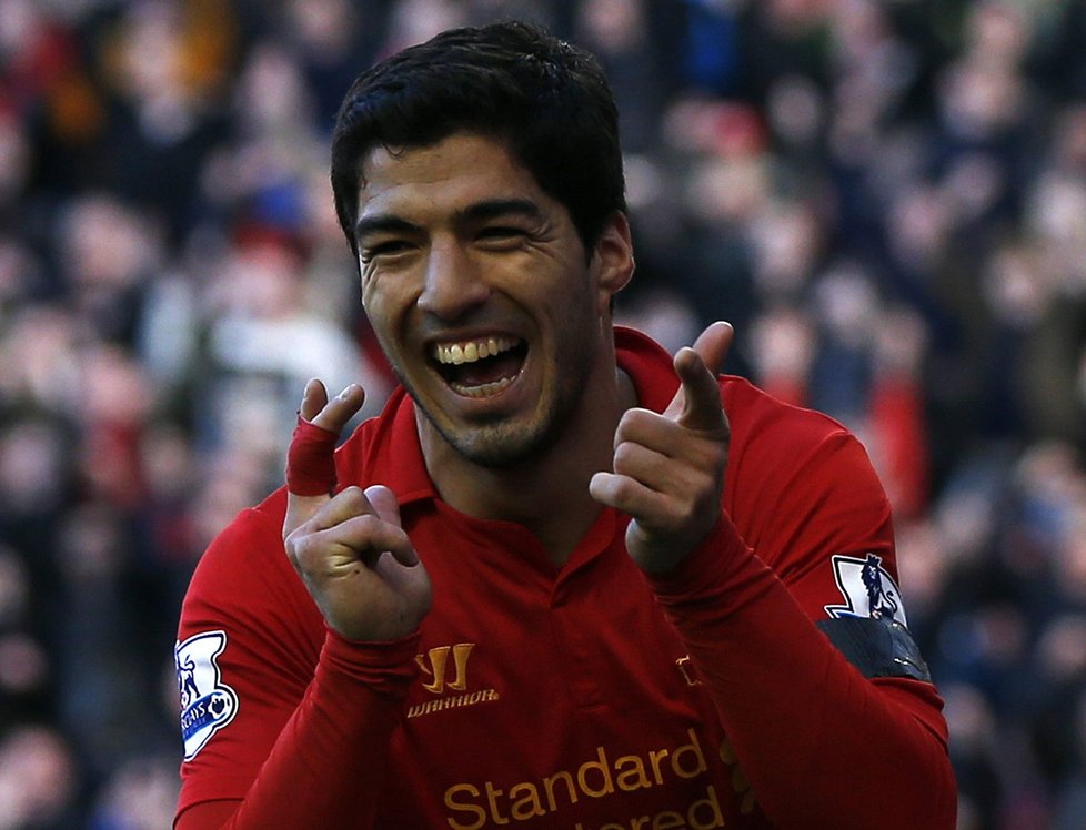 Luis Suárez, jednoznačně nejlepší útočník Liverpoolu