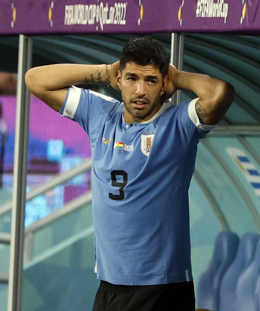 Zklamaný Luis Suarez, Uruguay na šampionátu končí