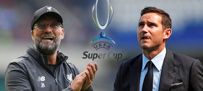 Jürgen Klopp, nebo Frank Lampard. Kdo dovede svůj tým k Superpoháru?