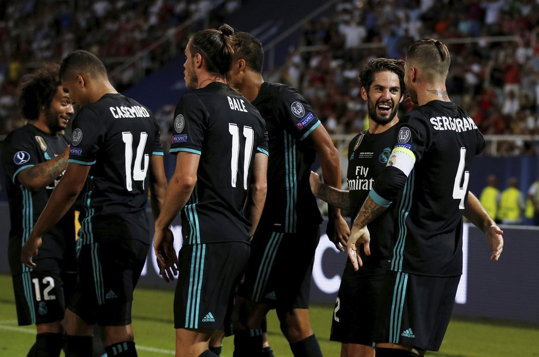 Real Madrid obhájil Superpohár UEFA, ve druhé půli rozhodla trefa Isca