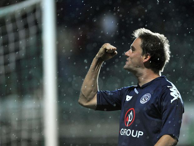 Petr Švancara se mohl radovat z vítězství Slovácka na Bohemians 1905 Petr Švancara se mohl radovat z vítězství Slovácka na Bohemians 1905