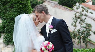 Fotbalová svatba: Necid si vzal krásku Vocáskovou