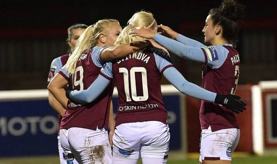 Kateřina Svitková dala první gól za West Ham