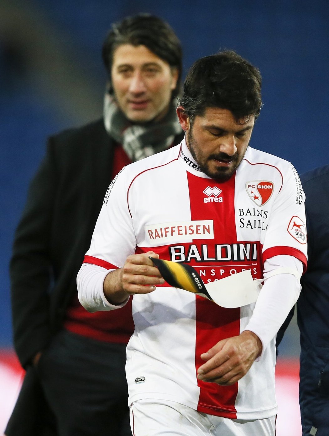 Fotbalový bojovník Gennaro Gattuso je kapitánem Sionu ve švýcarské lize. Vedení klubu teď rozhodlo, že povede Sion jako hrající kouč