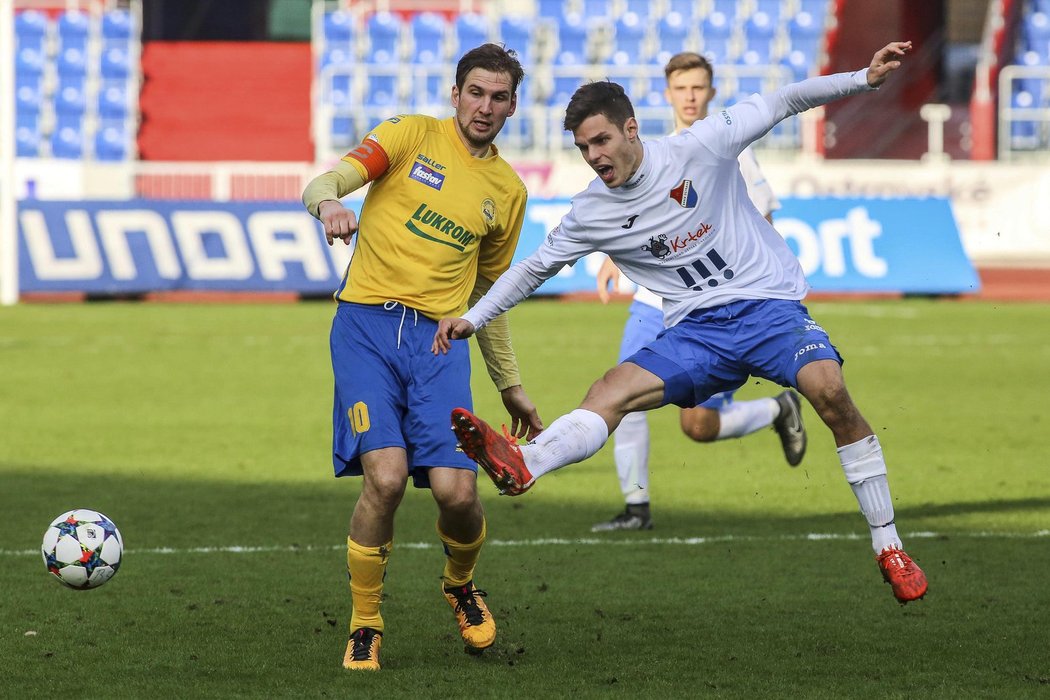 Lukáš Vraštil z Baníku odcházel ze zápasu se Zlínem s hřejivým pocitem z překvapivé výhry 3:0