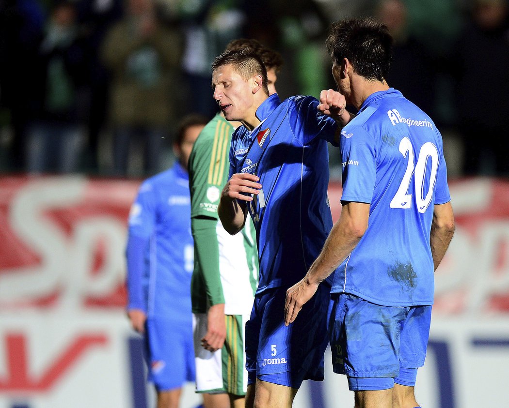 Filip Kaša a Jaroslav Machovec se pohádali v utkání s Bohemians (archivní foto)