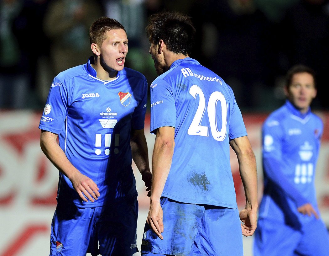  Filip Kaša a Jaroslav Machovec se pohádali v utkání s Bohemians (archivní foto)