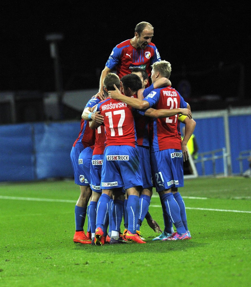 Fotbalisté Plzně dokázali porazit Hradec Králové bez sebemenších potíží