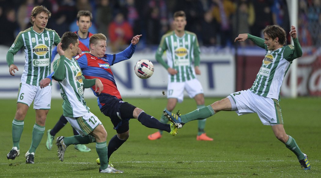 Plzeň vyhrála nad Bohemians 2:0 a protáhla sérii vítězství,