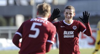 Lafata dal dva góly, Sparta i s posilami porazila Jihlavu 3:1