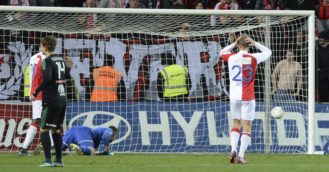 Slavia doma s Příbramí čisté konto neudržela. Na tři body však po výhře 2:1 dosáhla.