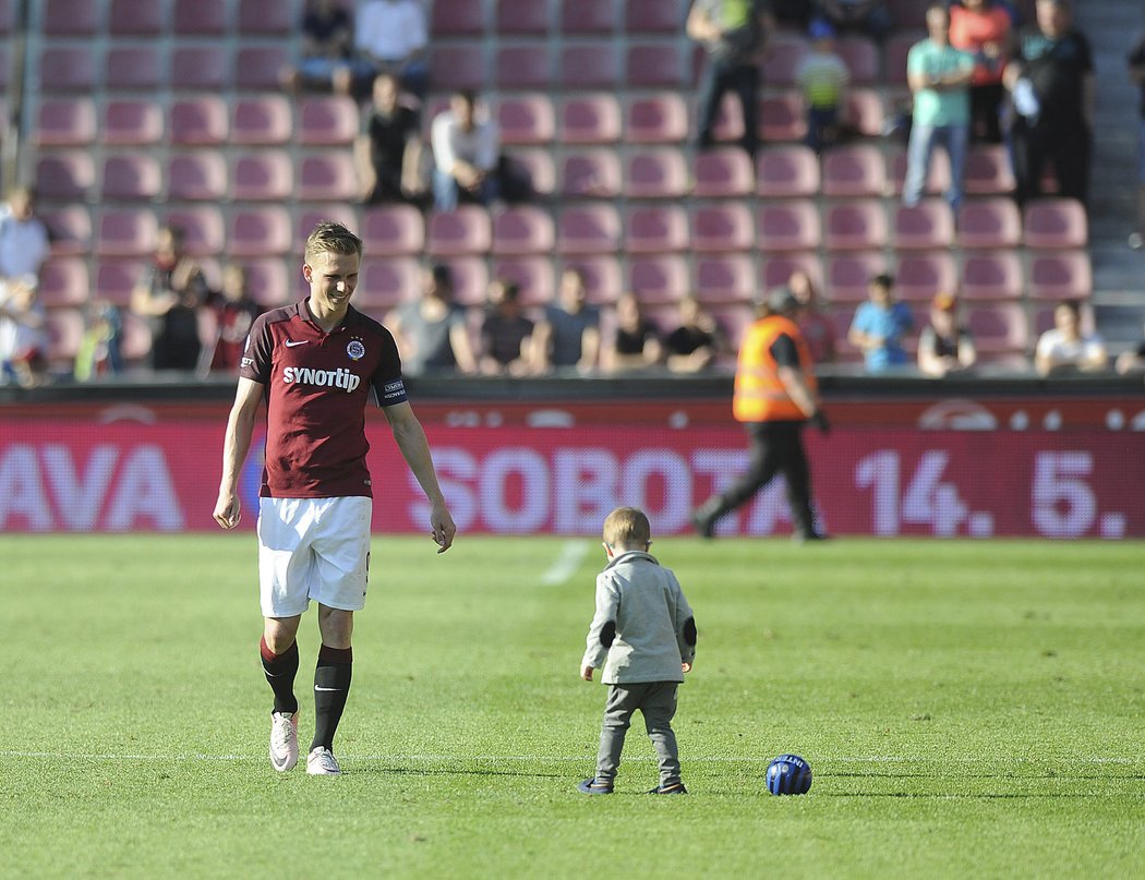 Sparťanský záložník Bořek Dočkal po utkání s Libercem. Letenští vyhráli 3:0.