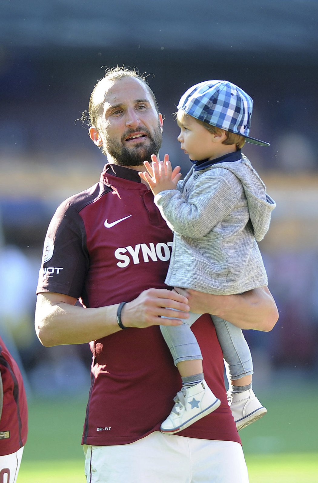 Sparťanský fotbalista Petr Jiráček si po výhře nad Libercem užíval. Letenští vyhráli jasně 3:0 a jsou velmi blízko ke konečnému druhému místu v Synot lize.