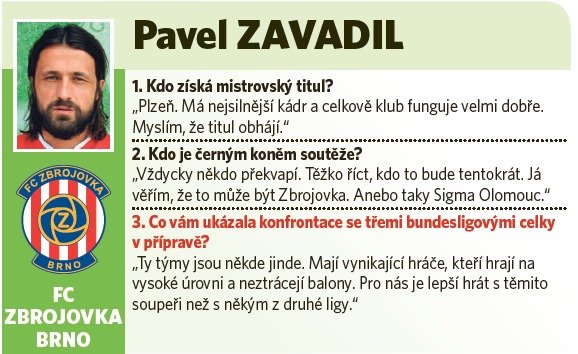 Kapitán Brna Pavel Zavadil