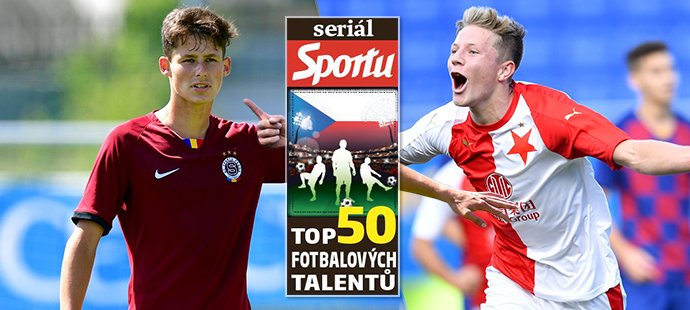 TOP 50 fotbalových talentů: kdo se umístil na 21. - 30. místě