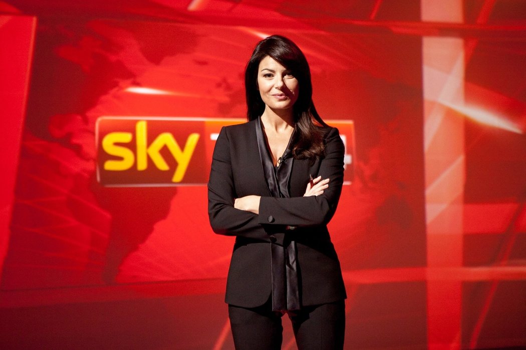 Ilaria D&#39;Amico pracuje pro televizi Sky, ale přispívá i do respektovaného sportovního deníku Gazetta dello Sport