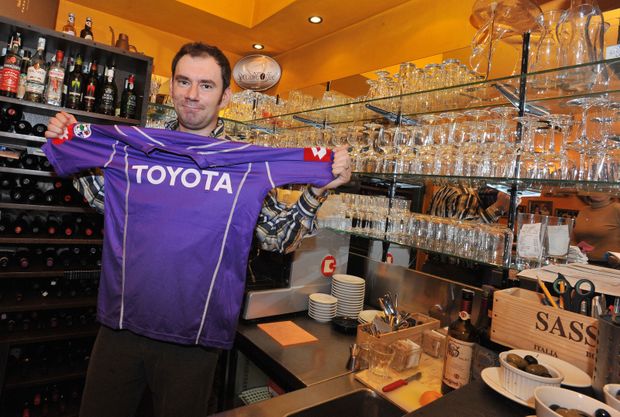 Manuho životní láskou je fotbalová Fiorentina Manuho životní láskou je fotbalová Fiorentina