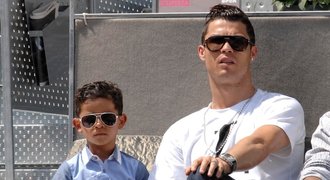 MINI Ronaldo je MEGA frajer! Hvězda Realu vzala svého syna na tenis