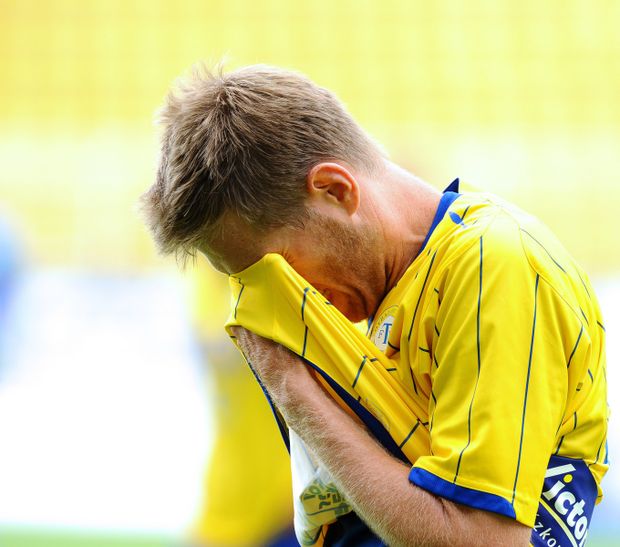 Štěpán Vachoušek po prohře s Příbramí Štěpán Vachoušek po prohře s Příbramí