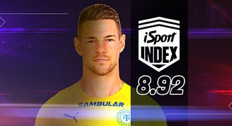 Probuzený Žák králem iSport Indexu! Dal první hattrick, Jarošík ho chválí