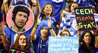 Thajské fanynky bláznily z Chelsea a prosily Čecha: Neodcházej!