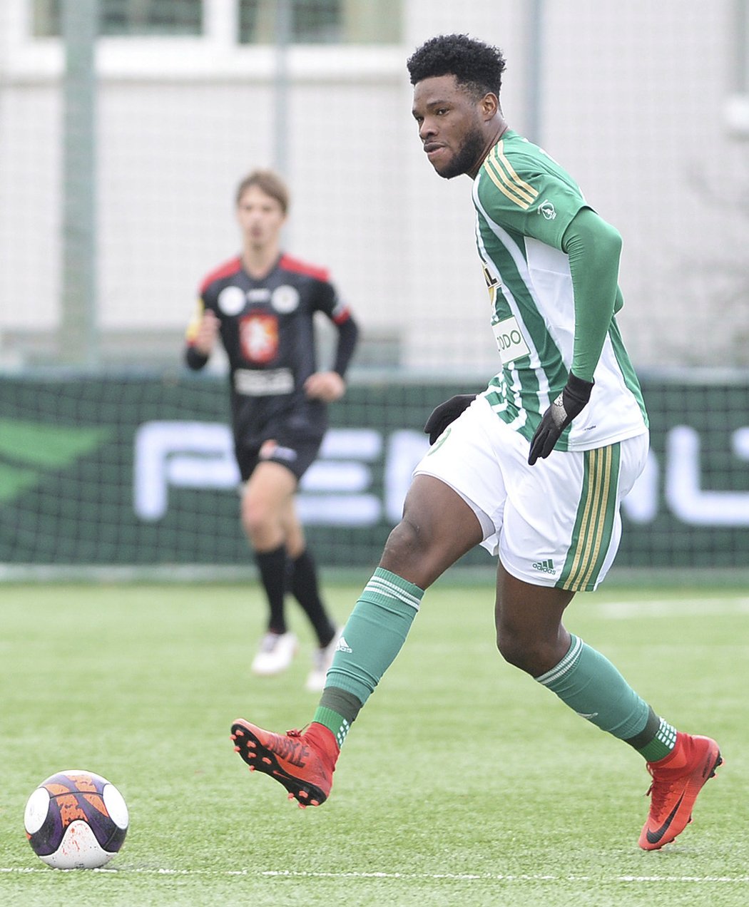 Benjamin Tetteh v utkání Tipsport ligy