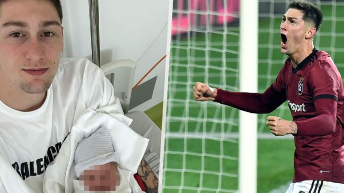 Fotbalista Tomáš Čvančara se stal tátou