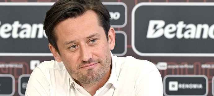 Tomáš Rosický na tiskové konferenci Sparty