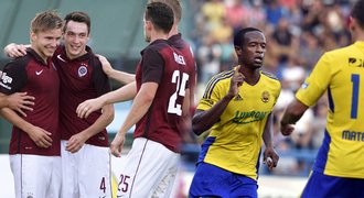 TOP 5 gólů kola: Sparta vyťukala Duklu, Diop vykoupal Laštůvku