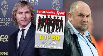 ŽEBŘÍČEK mocných v českém fotbale: protřelý boss i bývalé hvězdy