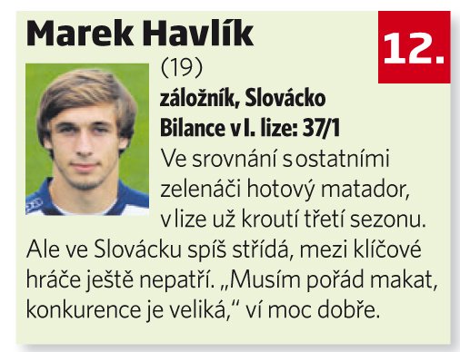 12. Marek Havlík