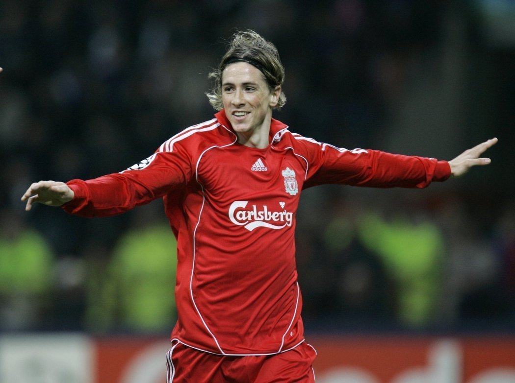 Fernando Torres slaví branku