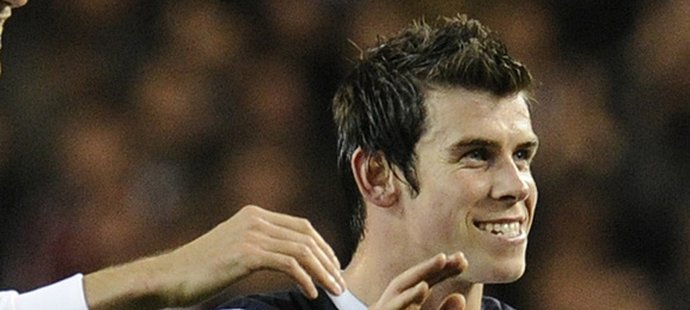 Gareth Bale (vpravoú zářil i v druhém utkání proti Interu. Zejména on se podílel na senzační výhře 3:1.