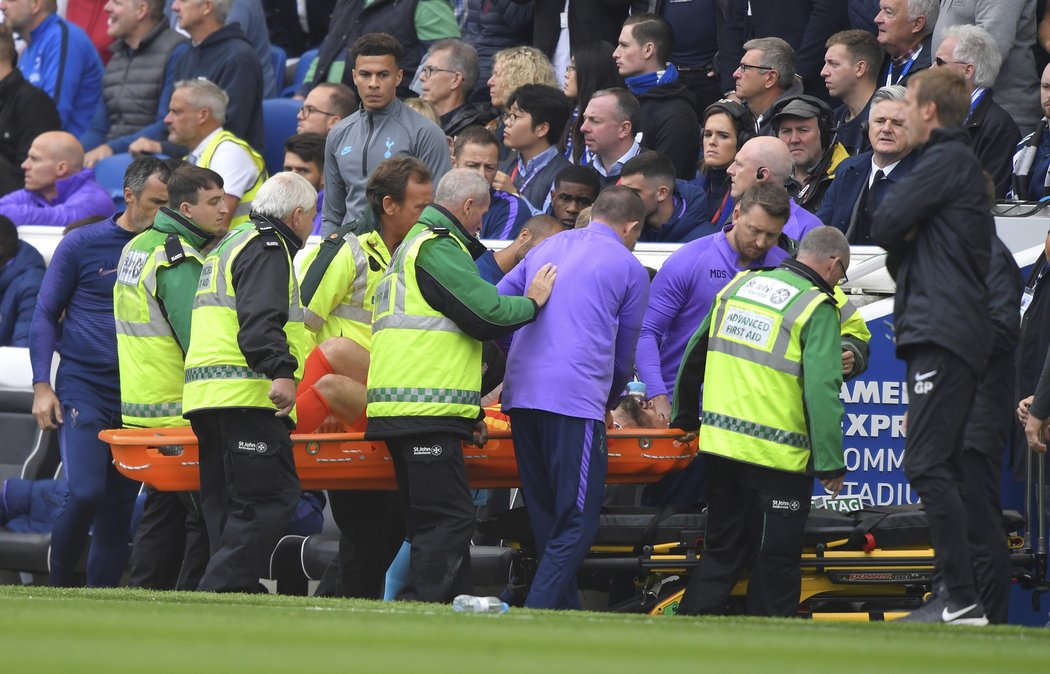 O brankáře Tottenhamu bylo postaráno, zápas pro něj ale skončil po necelých deseti minutách