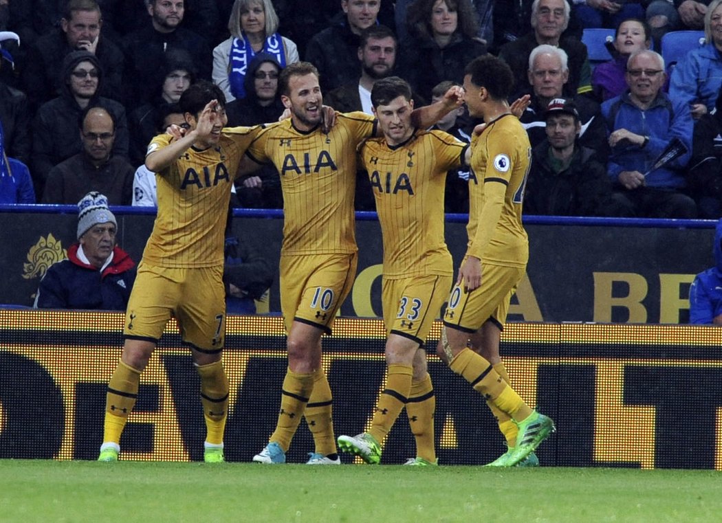 Hráči Tottenhamu rozstříleli Leicester 6:1