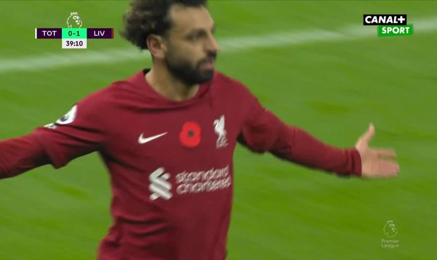 SESTŘIH: Tottenham - Liverpool 1:2. Salah dvakrát udeřil do půle, Kane jen snížil