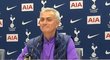 Slavný trenér José Mourinho poprvé na tiskové konferenci v roli kouče Tottenhamu Spurs