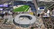 Tottenham poprvé otevřel svůj nový stadion pro diváky. Ti přišli, i když se fotbal nehrál