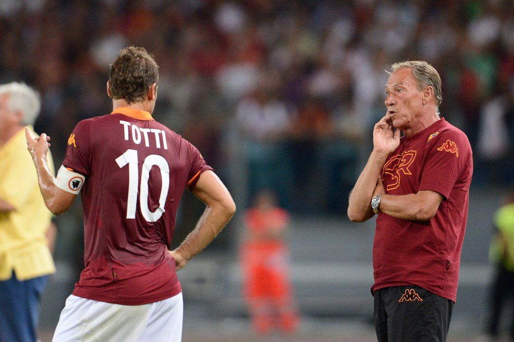 Francesco Totti a Zdeněk Zeman