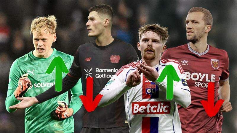 Změny hodnot legionářů: duo z Lyonu roste, většina hvězd padá, nejvíc Souček Změny hodnot legionářů: duo z Lyonu roste, většina hvězd padá, nejvíc Souček