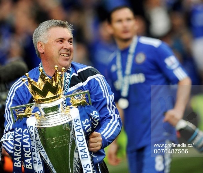Carlo Ancelotti vyhrál jako trenér Ligu mistrů také s Chelsea