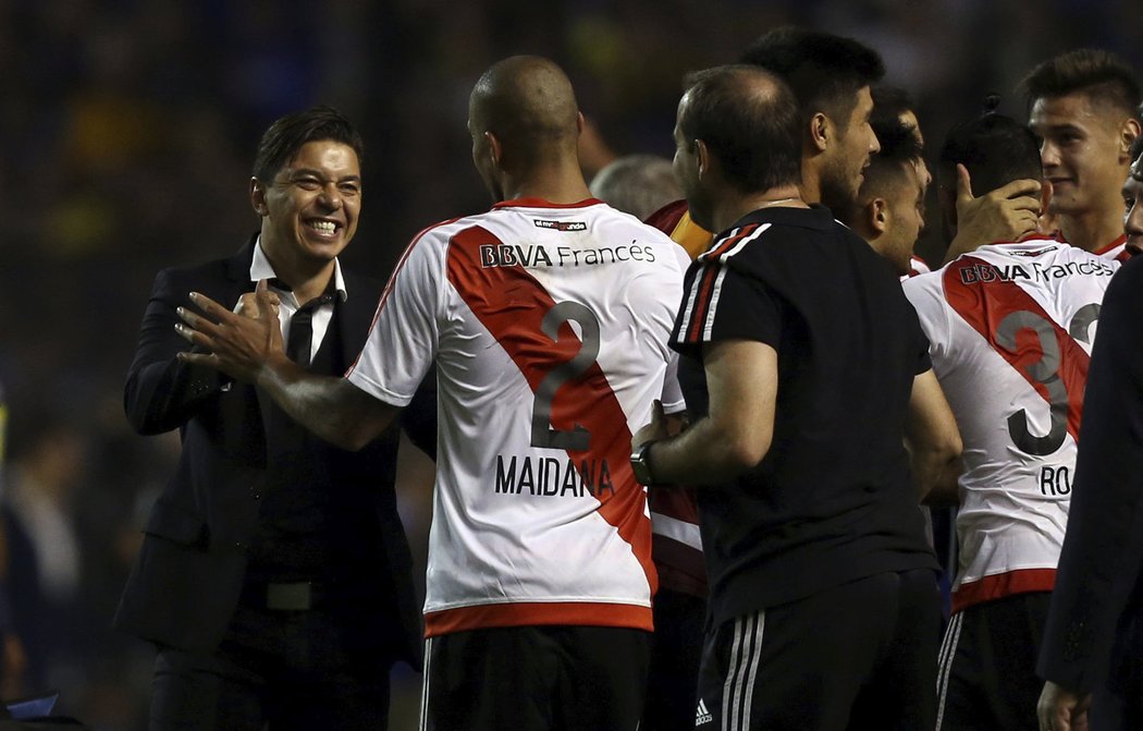 33. místo - Marcelo Gallardo je koučem argentinského týmu River Plate